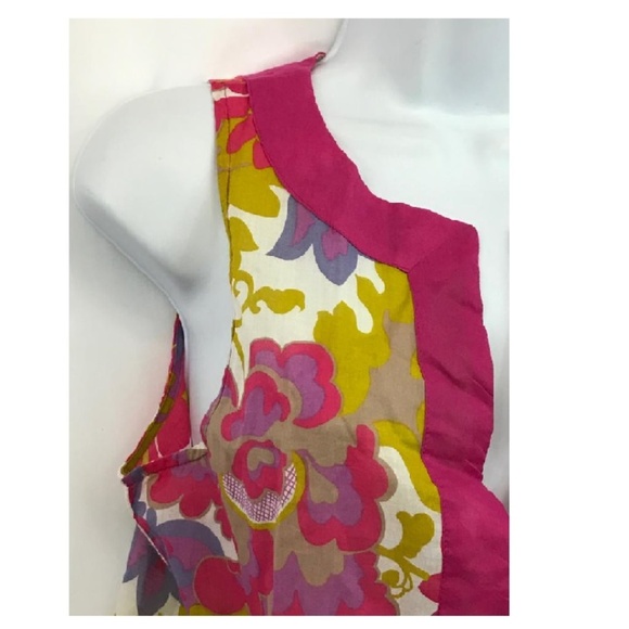 J.Crew Sleeveless Printed Cotton Casual DresS - Picture 2 of 5